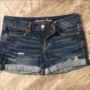 American Eagle Denim Shorts, size 4
